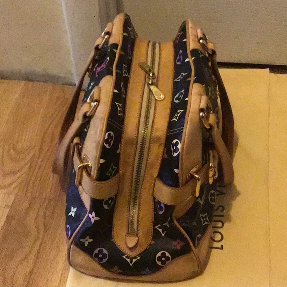 Louis Vuitton black multi Murakami Claudia AS4088 - Picture 2 of 7